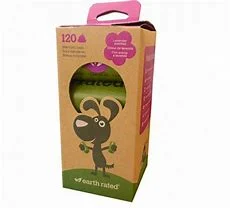 120 Biodegradable Bags 8 Refill Rolls Lavender-scented (12)