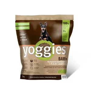 2 kg BARF+ MINI tilbehør til kjøtt – kaldpresset hundefôr YOGGIES