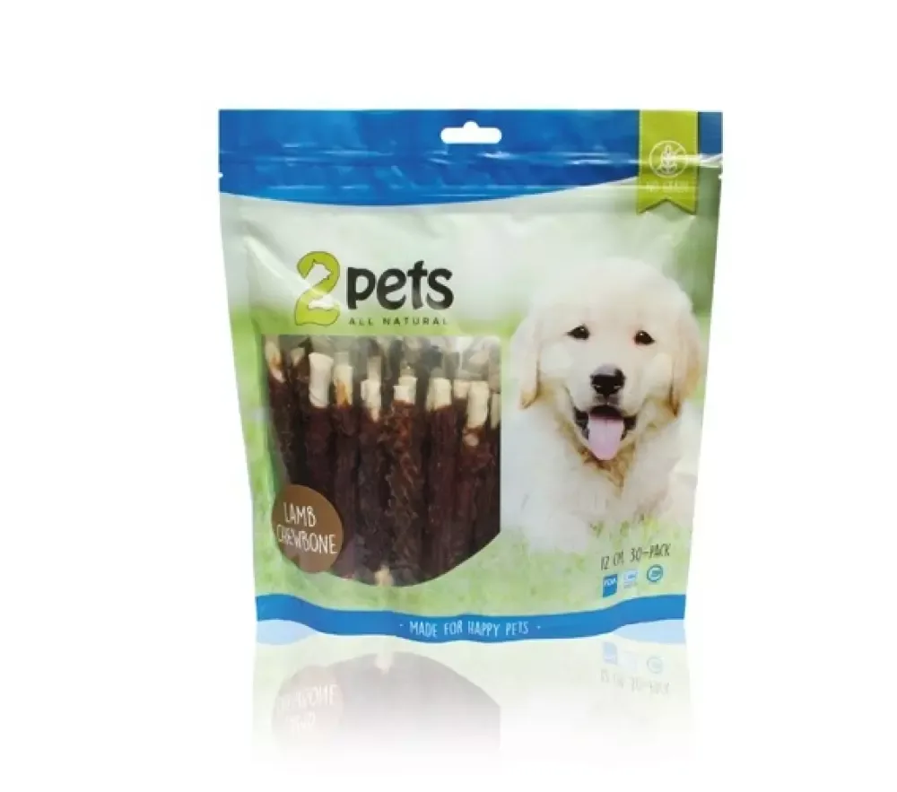 2pets Tyggepinner m/ lam 12cm 30-pack