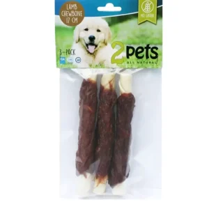 2pets tyggepinner m/ lam 17cm 3-pack