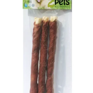 2pets tyggepinner m/ lam 28cm 3-pack