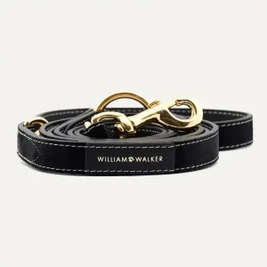 3-way Leash Suede Royal Black