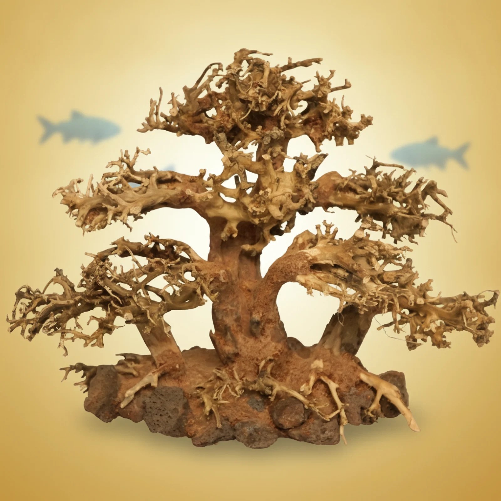4FISH Trerøtter Tree Island – ekte drivved