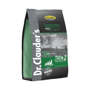 4kg Hundemat med Lam og Ris Glutenfri Tørrfor fra Dr.Clauder’s