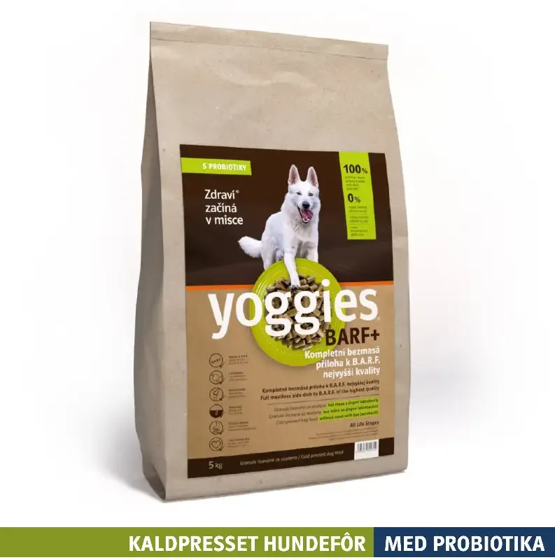 5 kg BARF+ tilbehør til kjøtt – kaldpresset hundefôr YOGGIES