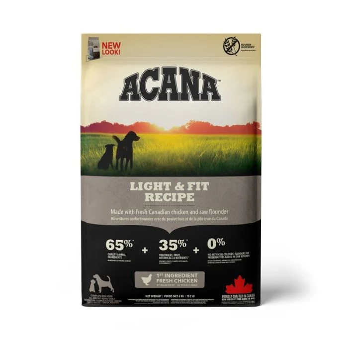 Acana Light And Fit Heritage 6 kg