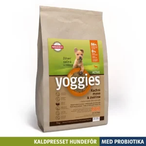 ACTIVE – AND & VILT med probiotika MINI – kaldpresset hundefôr YOGGIES
