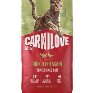 Active Cat Duck & Pheasant for sterilisert voksenkatt av alle raser