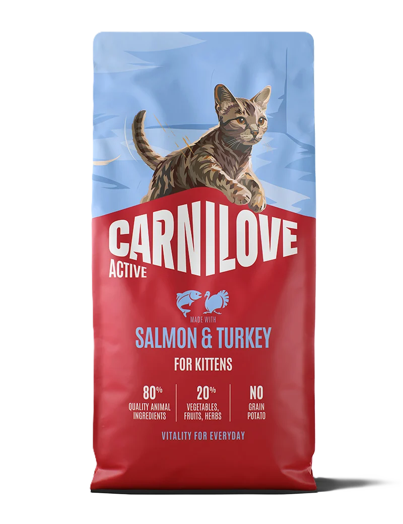 Active Cat Laks & Kalkun for kattunger