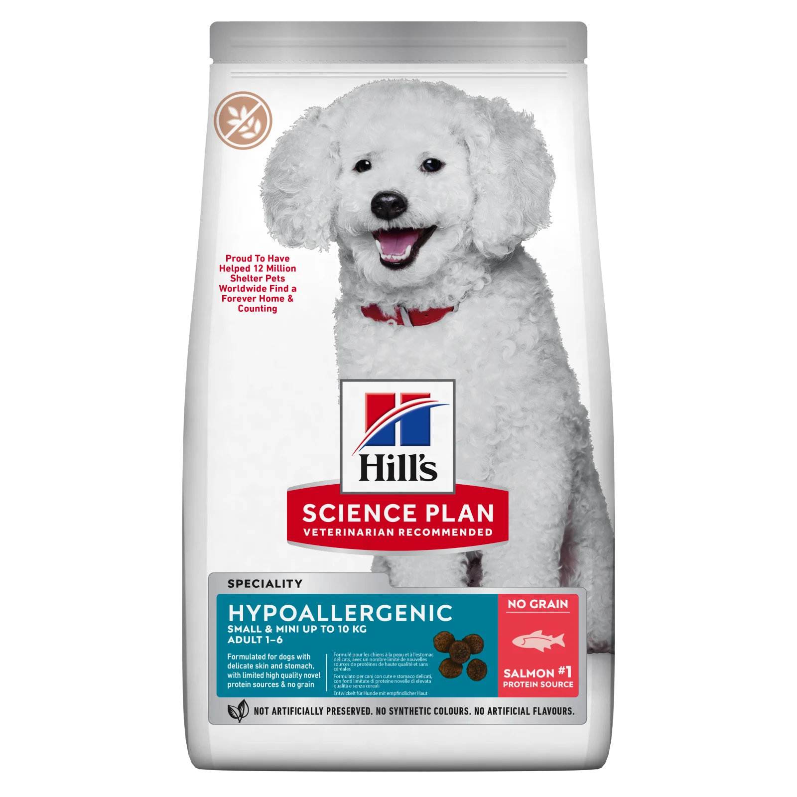 Adult No Grain Small & Miniature Salmon - Dry Dog Food Grainfree