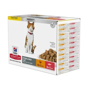 Adult Sterilised Salmon & Chicken V氓tf么r 12x85g