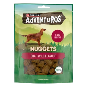 Adventuros Nuggets Wild Boar Hundegodbit 90g