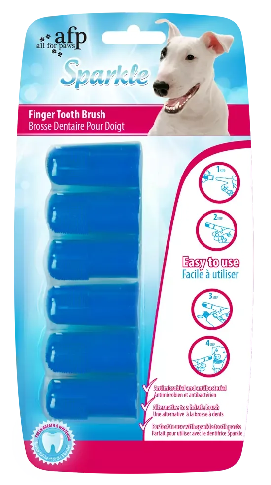 AFP Sparkles Finger Brush (6pack)