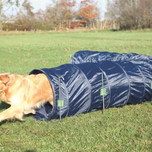 Agility Tunnel Mørk Blå ø60cm/5m