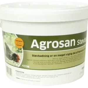 Agrosan støvbad til høner og vaktler 4,5 kg
