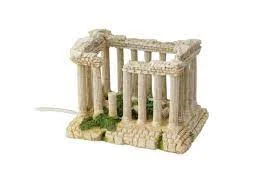 Akv. Pynt 234-105573 Akropolis M/Luftestein 20X14,5X14,5Cm