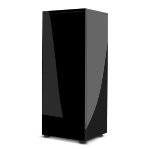 Akvariem酶bel Glossy Cube Svart 50cm