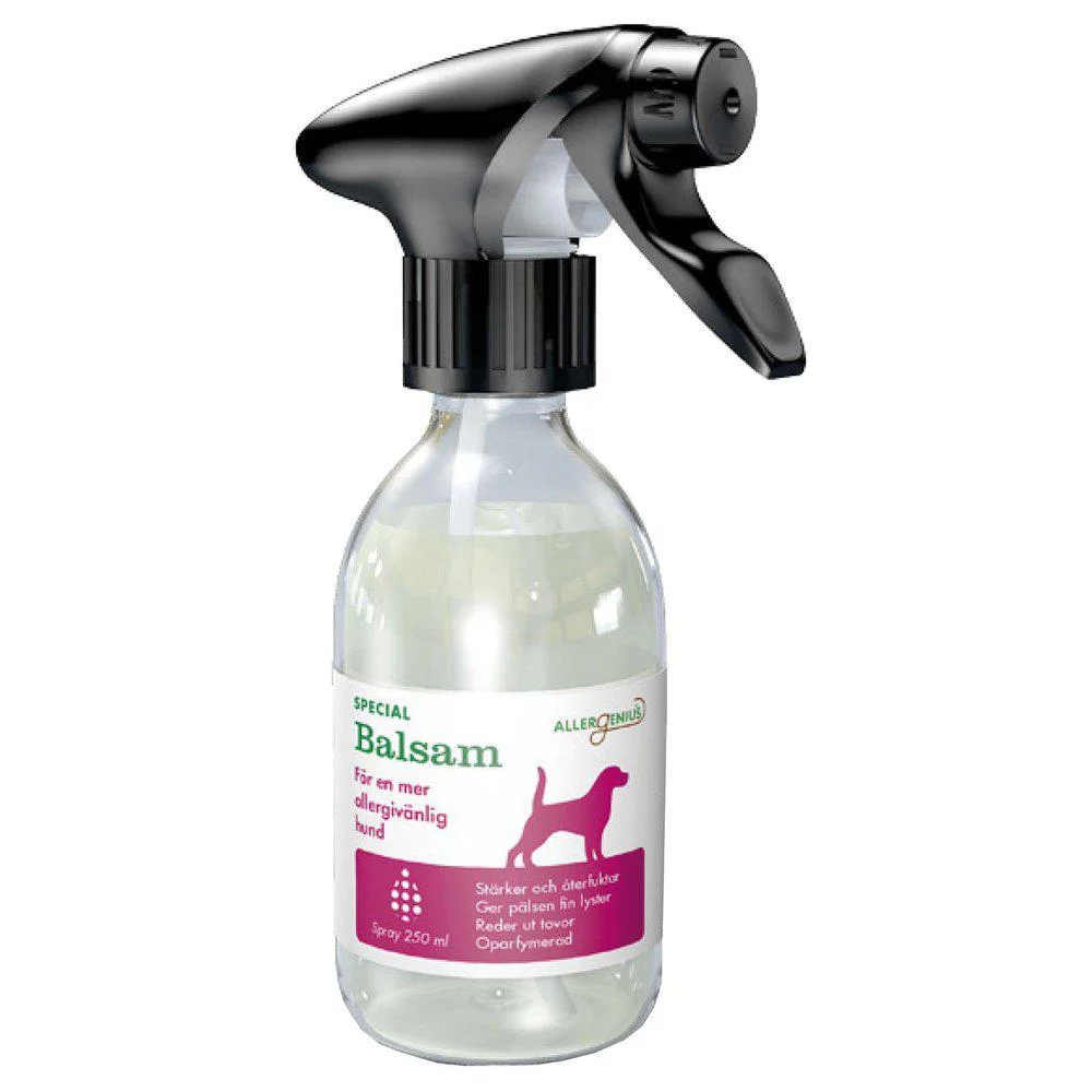 Allergenius Spesialbalsam Spray – For mer allergivennlig hund