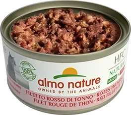 ALMO NATURE HFC RED FILLET TUNA 70GR (24)(utgått)