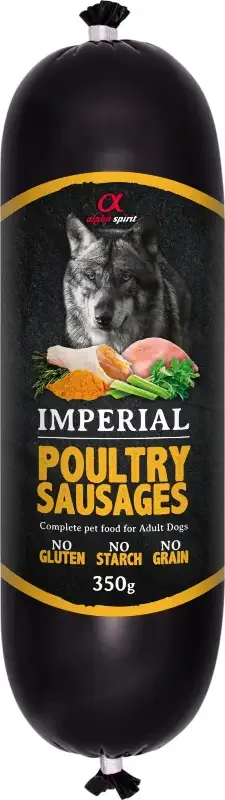 Alpha Spirit – Fjærkre Pølse 350g