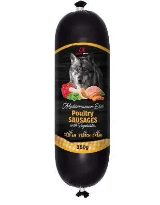 Alpha Spirit – Middelhavskyllingspølse 350g