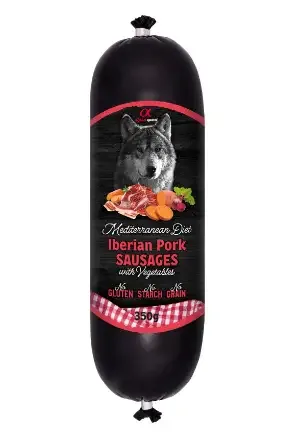 Alpha Spirit – Middelhavsskinke Pølse 350g