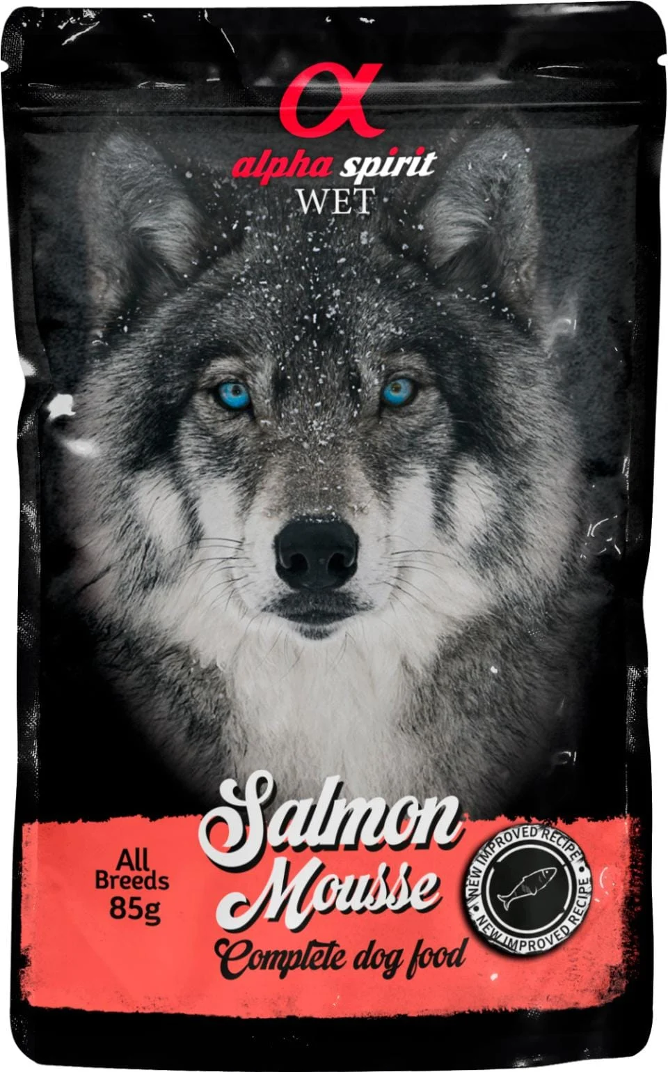 Alpha Spirit Pouch Salmon Mousse 85g