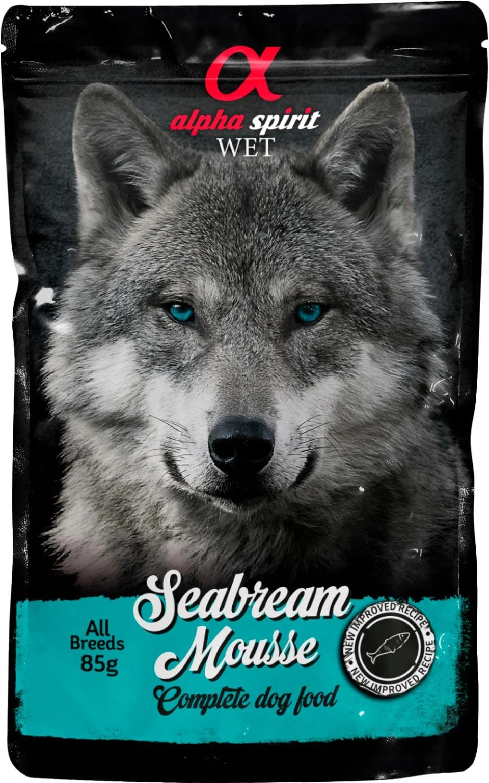 Alpha Spirit Pouch Seabream Mousse 85g