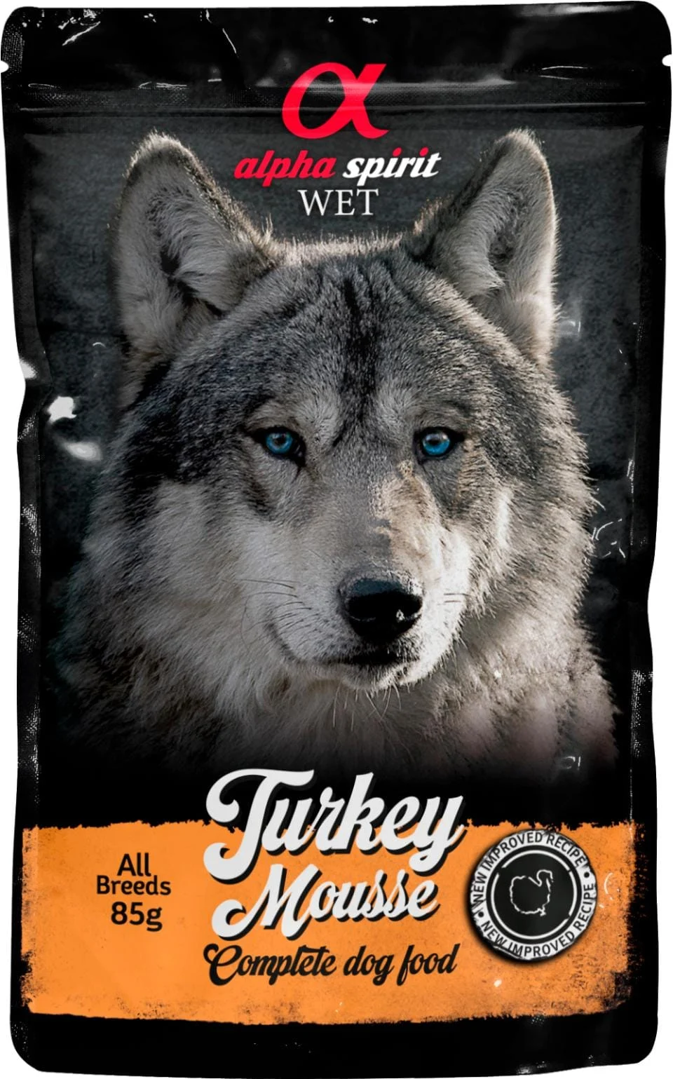 Alpha Spirit Pouch Turkey Mousse 85g