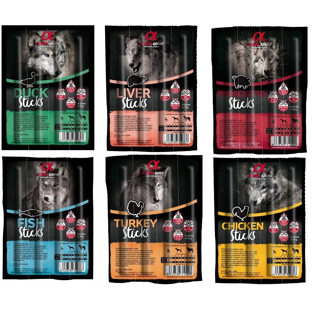 Alpha Spirit Semi-Moist Sticks Mixbox - Image 2