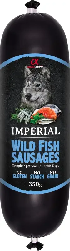 Alpha Spirit – Vill Fiskepølse 350g