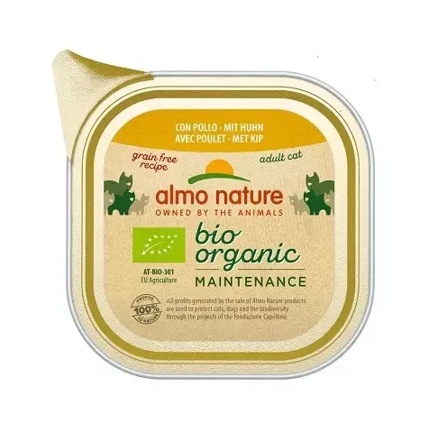 AN Biorganic Cat with Chicken Alu 85 g