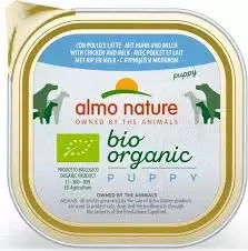 AN Biorganic Dog Puppy – with Chicken and Milk Alu 100 g