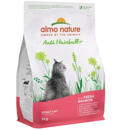 AN Functional Cat Anti-Hairball – Salmon Dry 2 kg