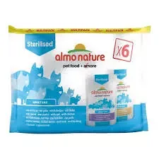 AN Functional Cat Multi Pack Sterilised with Code and Sterilised with Chicken Pouch 6×70 g