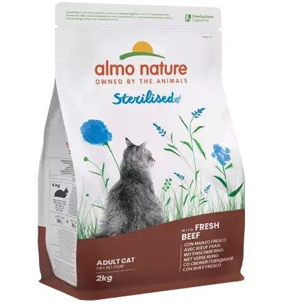 AN Functional Cat Sterilised – Beef Dry 2 kg