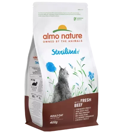 AN Functional Cat Sterilised – Beef Dry 400 g