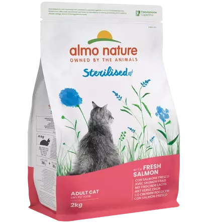 AN Functional Cat Sterilised – Salmon Dry 2 kg