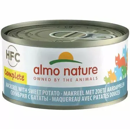 AN HFC Cat Complete – Mackerel with Sweet Potato Can 70 g