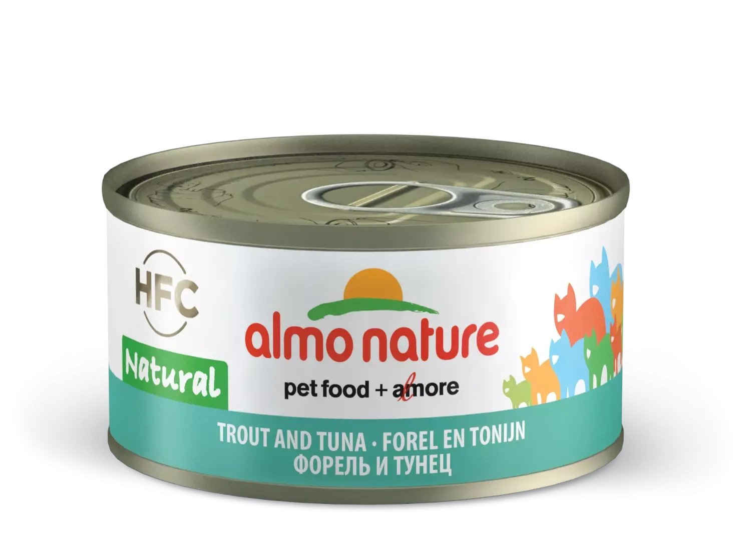 AN HFC Cat Jelly – Trout and Tuna Can 70 g