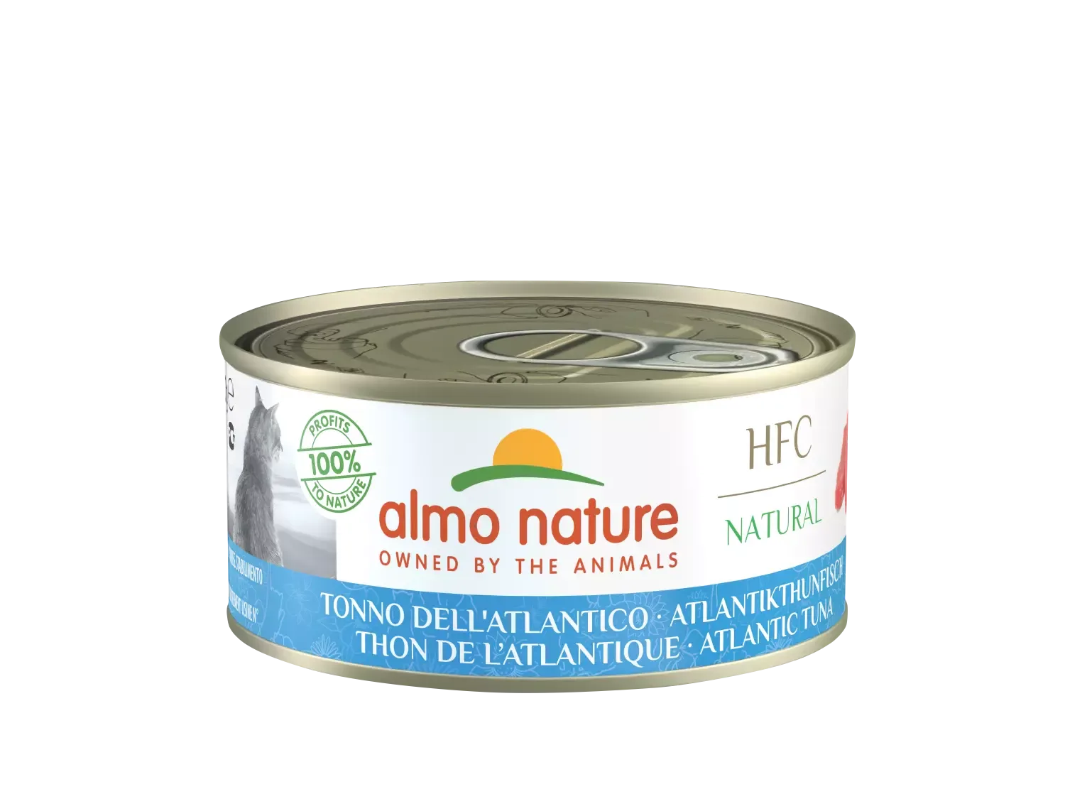 AN HFC Cat Natural – Atlantic Tuna Can 150 g