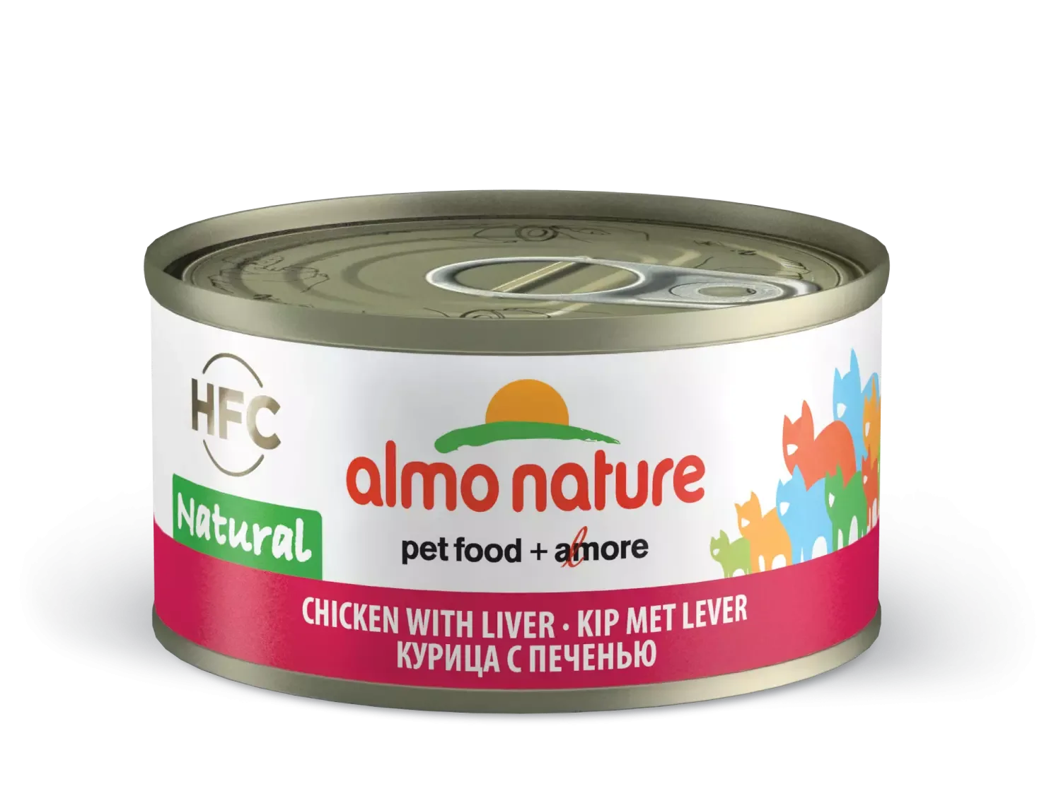 AN HFC Cat Natural – Natural Chicken and Liver Can 70 g