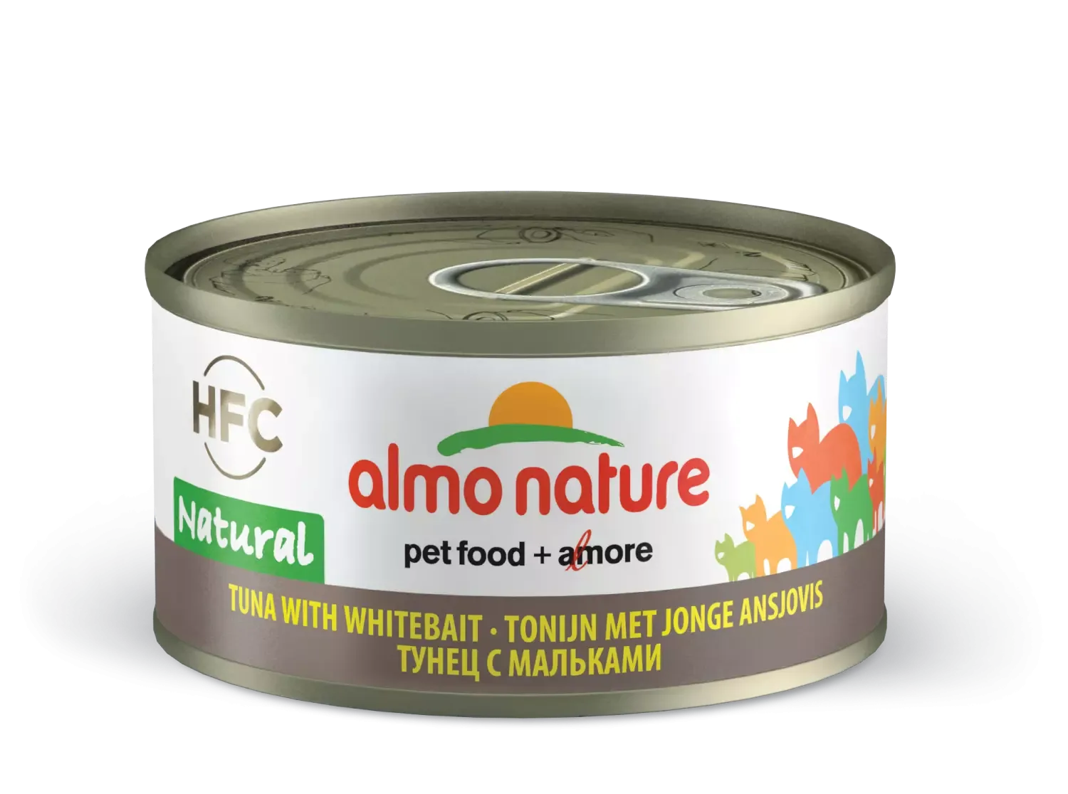 AN HFC Cat Natural – Tuna with Whitebait Can 70 g