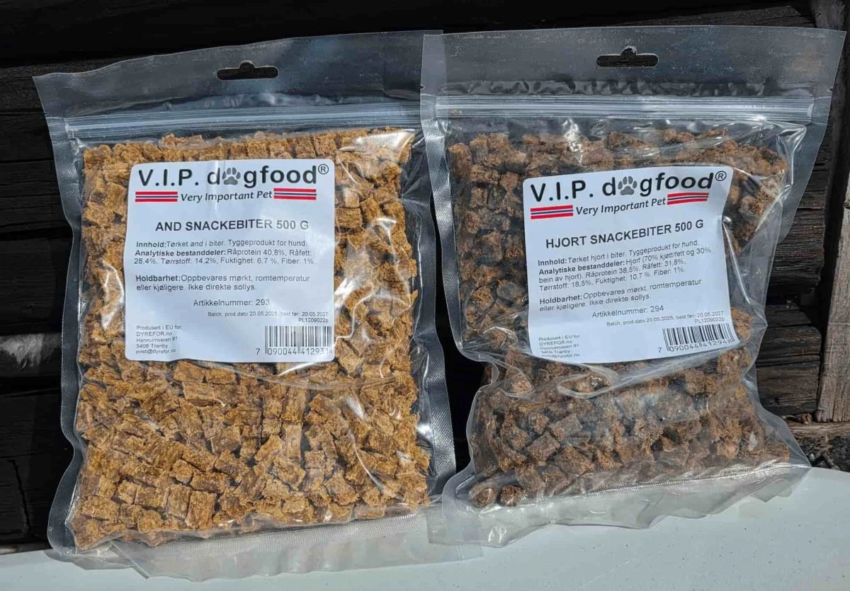 And eller Hjort Snackbiter