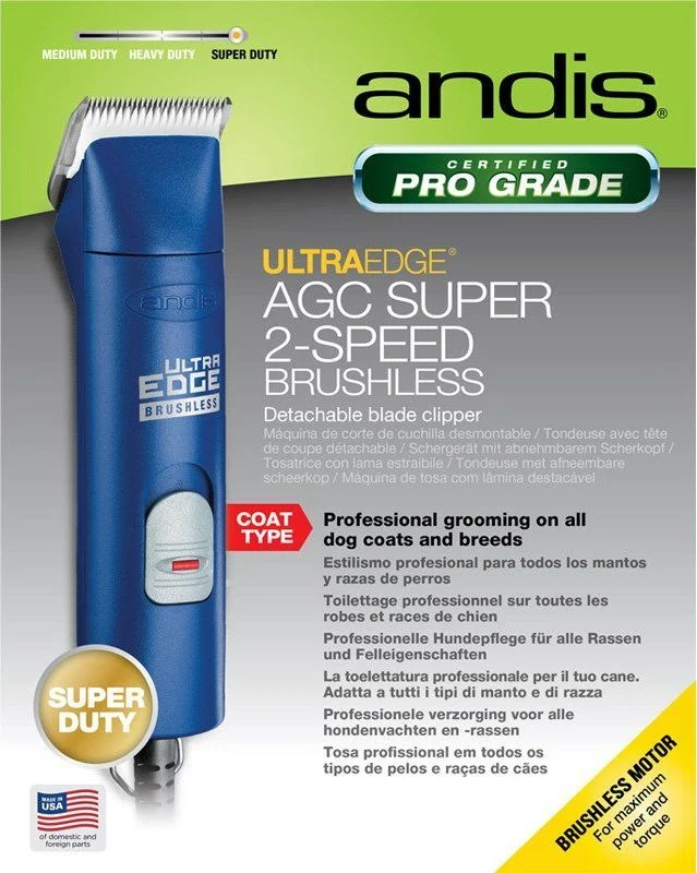 Andis AGC super 2 speed, børsteløs, inkl skjær 10 - Image 2