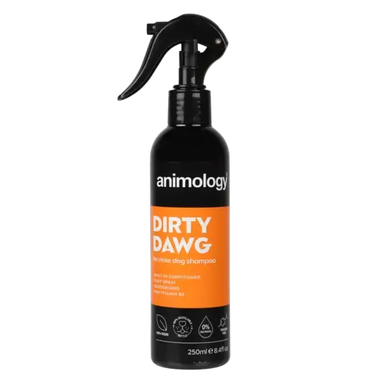 Animology Dirty Dawg Tørrsjampo – Uten Skylling & Luktnøytraliserende (250ml)