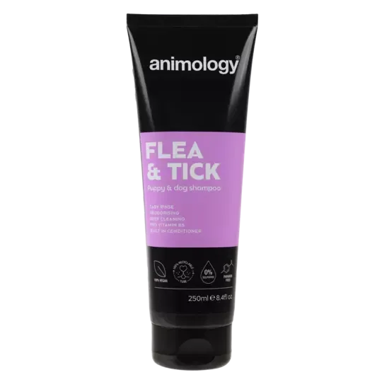 Animology Loppe- & Flåttsjampo (250ml) – Vasker ut Parasitter & Lindrer Irritasjon