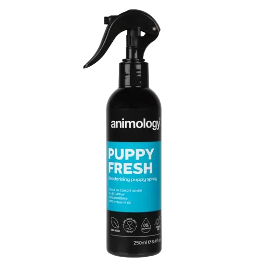 Animology Puppy Fresh Valpespray 250 ml – Luktnøytraliserende Leave-in Balsam