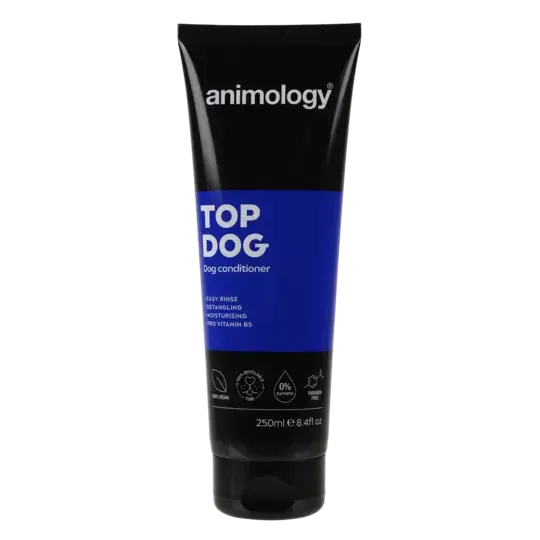 Animology Top Dog Hundebalsam – Flokefjerner og Glans for Pelsen (250ml)