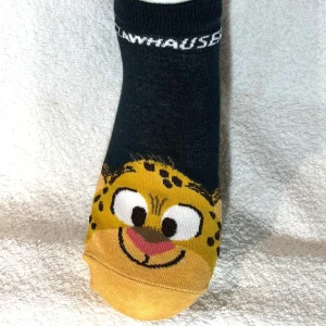 ankelsokk med Leopard